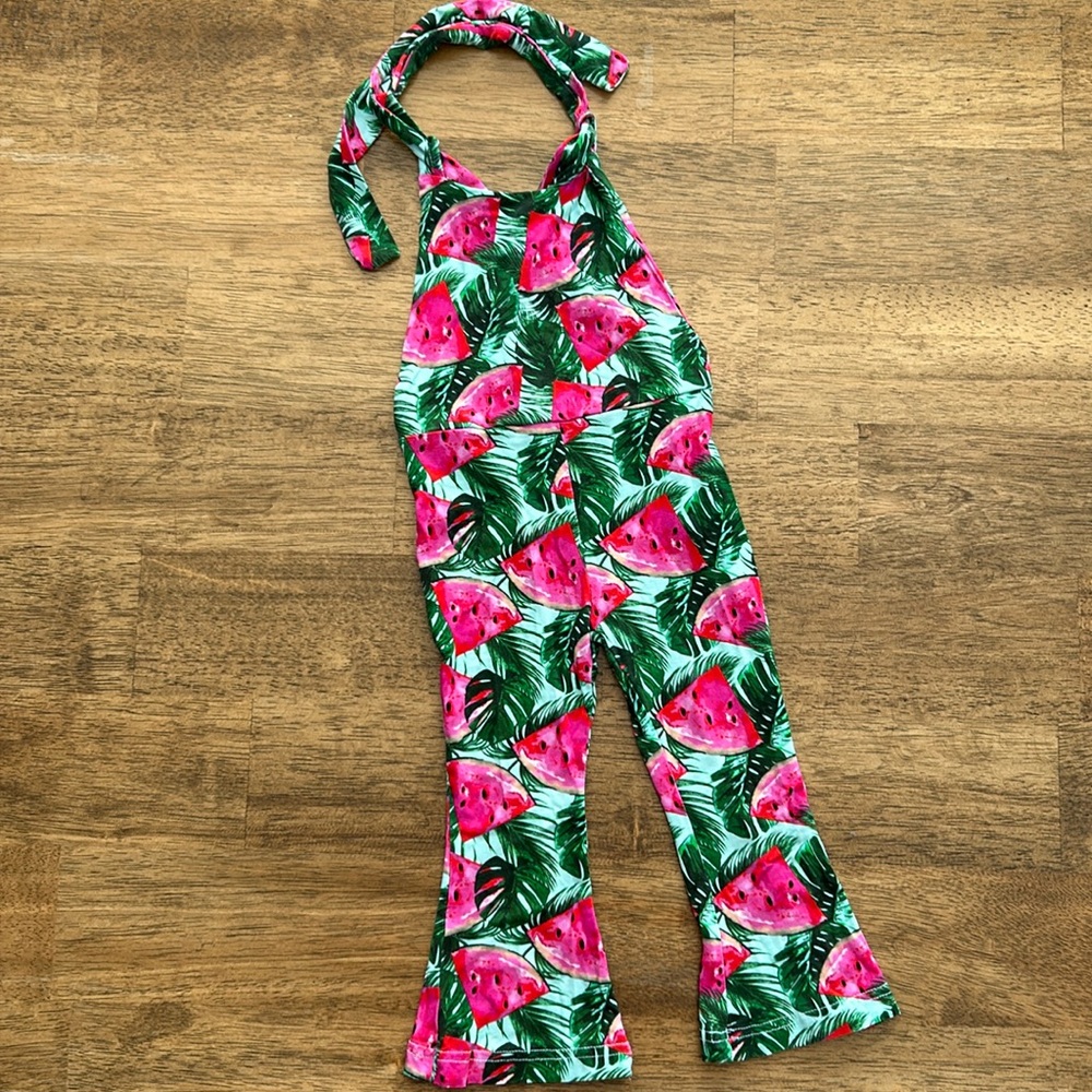NWOT Bums & Roses (formerly Little Bum Bums) Backless Romper size 18-24 months